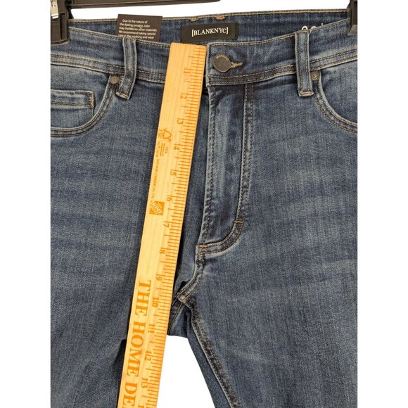Blanknyc Jeans Mens 36x32 Blue Wooster Slim Fit NWT $98 - Picture 5 of 10
